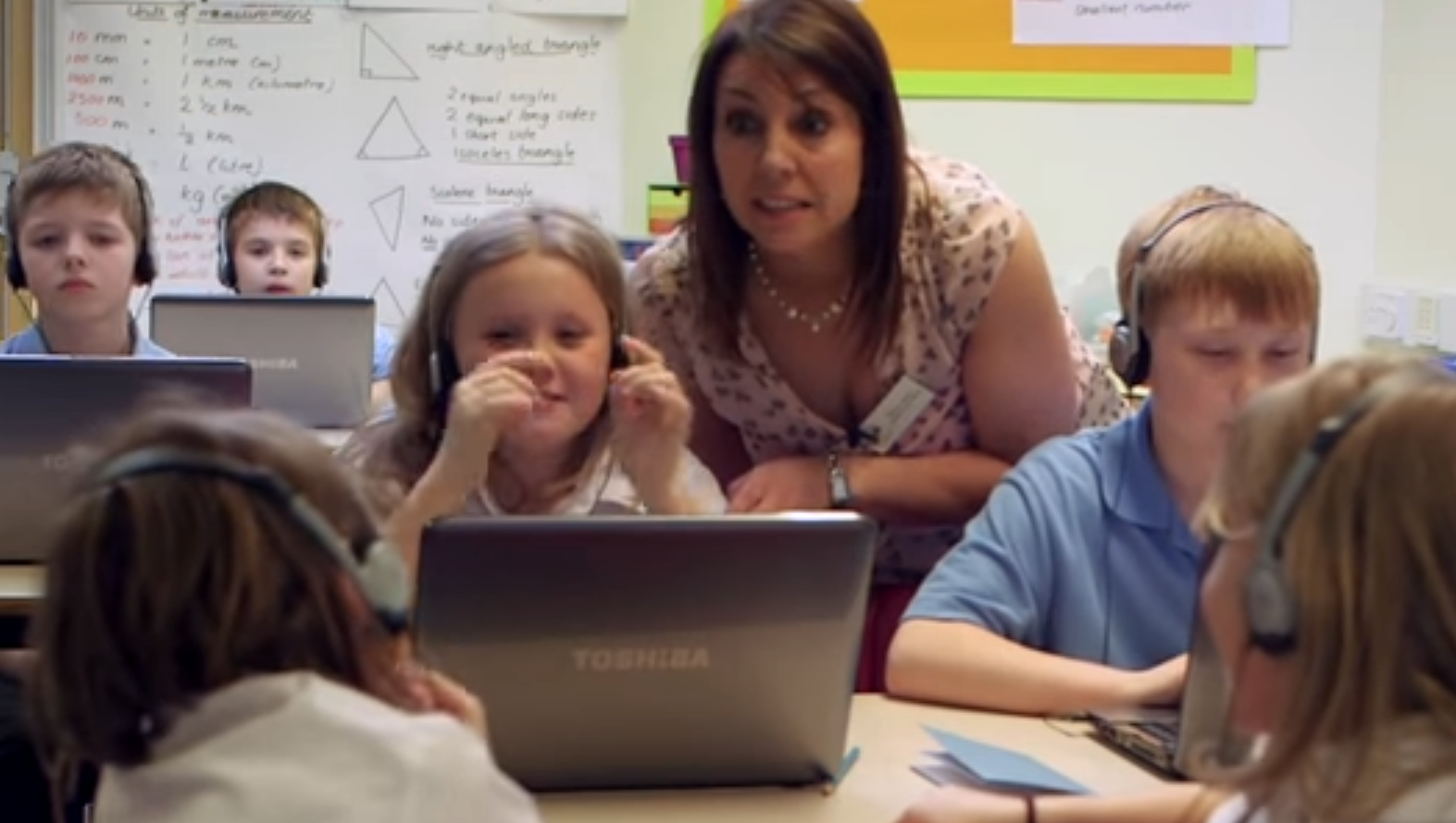 Children preparing for the SATs using ReadingWise